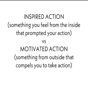 inspired action