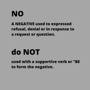 NO